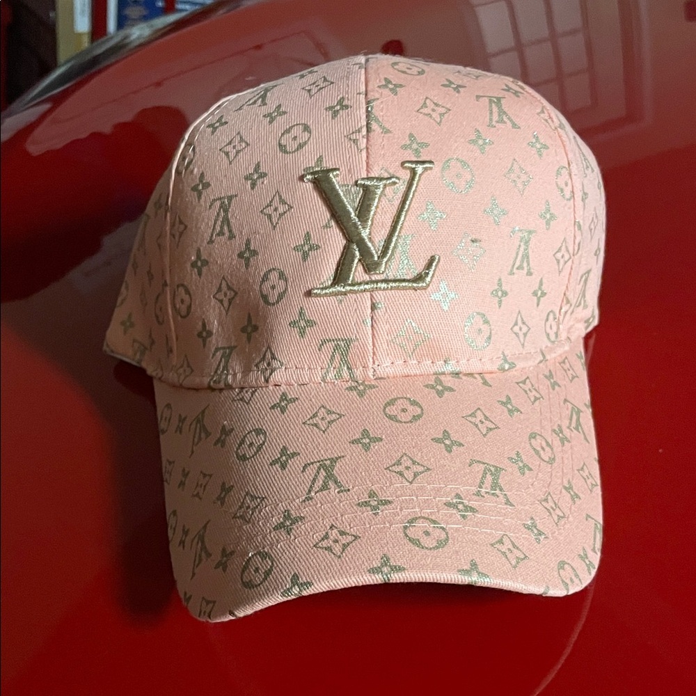 Louis Vuitton Peach Monogram Hat